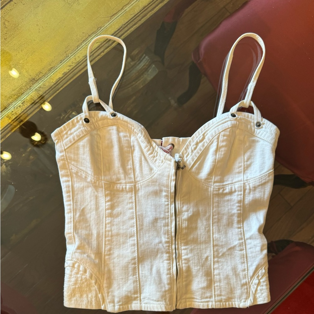 GUESS - Bustier top - White - M